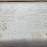 Božični prti Zlati okraski