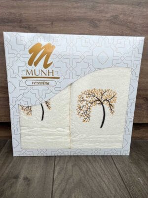 Brisače v škatli Bež Drevo