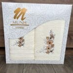 Brisače v škatli Bež Rože