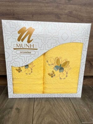 Brisače v škatli Rumen Metulj