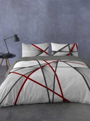 Posteljnina iz satena Linije