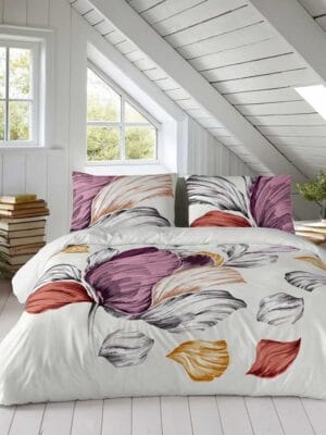 Posteljnina iz satena Rose