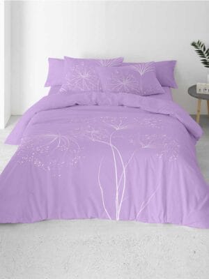 Posteljnina iz satena Vijola lučka